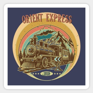 RETRO TRAIN Magnet